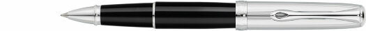 Ручка-роллер Diplomat Excellence Guilloch Chrome Black (D 20000415)