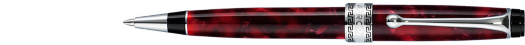Шариковая ручка Aurora Optima Variegated Burgundy Chrome Plated Trim (AU 998-CXA)
