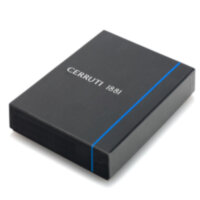 Портмоне Cerruti Pocket Dream Blue, 10х19 см, кожа.