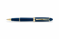 Ручка-роллер Aurora Ipsilon Blue Resin Gold Plated Trim (AU B72-B)