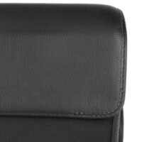 Барсетка Cerruti Travelmate Black, черный, 10х26х16 см.