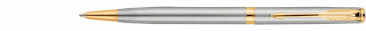 Ручка Parker Sonnet Slim Stainless Steel GT (S0809150)