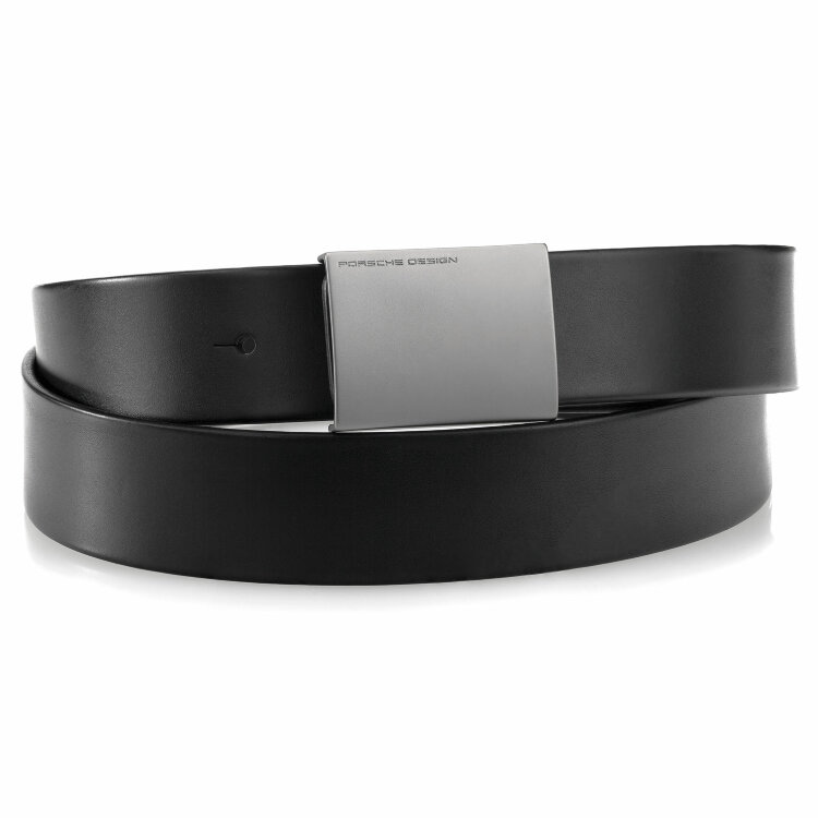 Ремень мужской Porsche Design Nevrorwende 35 Black, 110х3.5 см.
