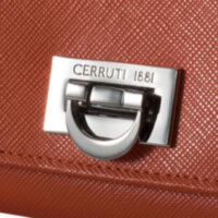 Портмоне Cerruti Pocket Dream Orange, 14х9 см, кожа.