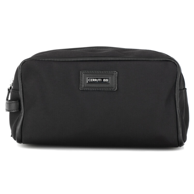 Барсетка Cerruti Travelmate Black, черный, 12х27.5х14 см.