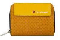 Кошелек Tonino Lamborghini Driving Yellow, 16х11.5 см, кожа.